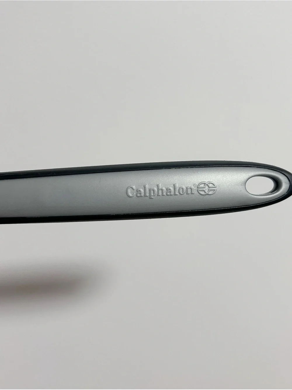 Calphalon Slotted Spatula Turner Flipper Utensil Black Silver